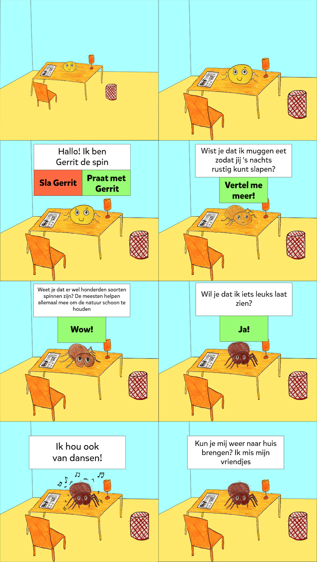 Schermen van de Spinnenheld experience